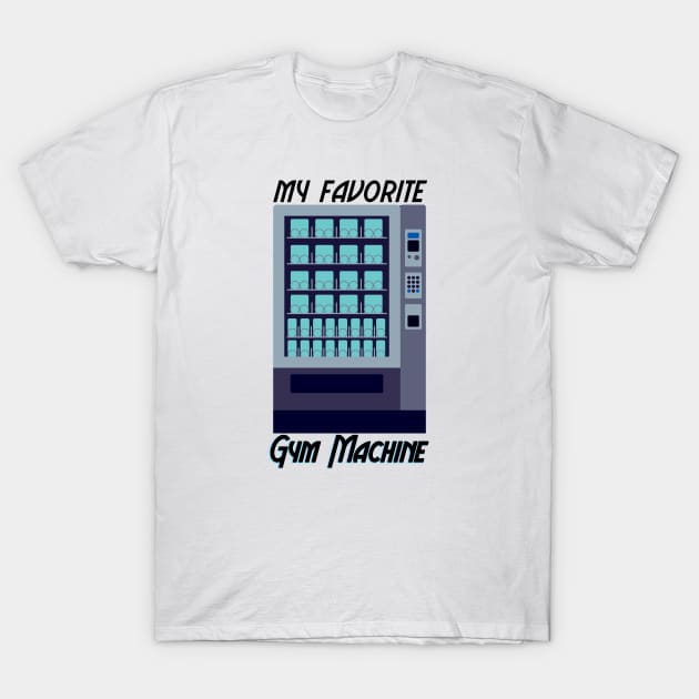 Gym Vending Machine T-Shirt by art_by_suzie